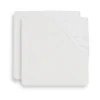 Jollein Hoeslaken Katoen 40x80cm White (2pack)