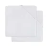 Jollein Hoeslaken Molton Wit 40/50 x 80/90 cm 2 Stuks