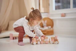 Jollein Houten Speelgoedtrein Pink