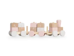 Jollein Houten Speelgoedtrein Pink