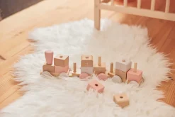 Jollein Houten Speelgoedtrein Pink