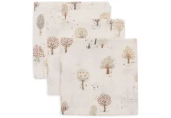 Jollein Hydrofiel Monddoekje 31x31cm Tiny Park - 3 Stuks