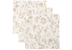 Jollein Hydrofiel Monddoekje 31x31cm Bloomy (3pack)