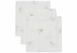 Jollein Hydrofiel Monddoekje 31x31cm Lovely Birds (3pack)