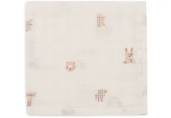 Jollein Hydrofiel Monddoekje 31x31cm Animal Friends - 3 Stuks