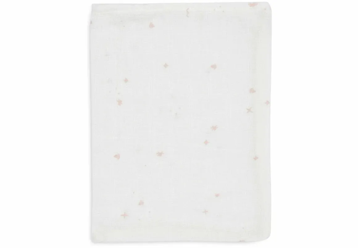 Jollein Hydrofiel Washandje 15x20cm Twinkling Wild Rose (3pack)