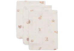 Jollein Hydrofiel Washandje 15x20cm Animal Friends - 3 Stuks