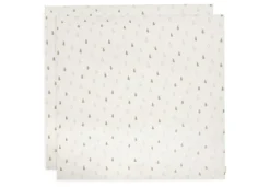 Jollein Hydrofiele Doek Large 115x115cm Happy Miffy Olive Green (2-Pack)