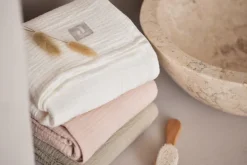 Jollein Hydrofiele Doek Large 115x115cm Olive Green/Ivory (2pack)