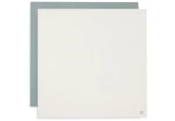 Jollein Hydrofiele Doek Large 115x115cm Sea Green/Ivory (2pack)