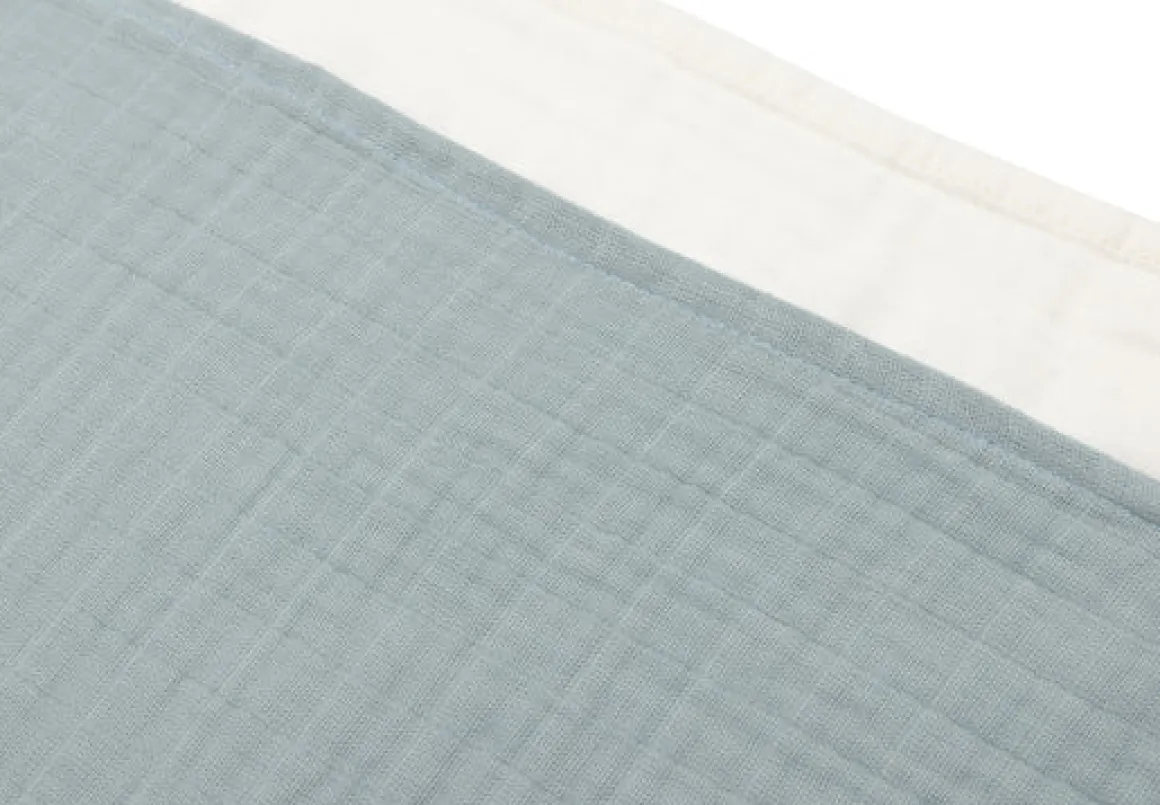 Jollein Hydrofiele Doek Small 70x70cm Sea Green/Ivory (4pack)