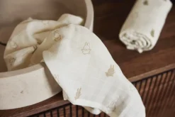 Jollein Hydrofiele Doek Small 70x70cm Happy Miffy Nougat (3-Pack)