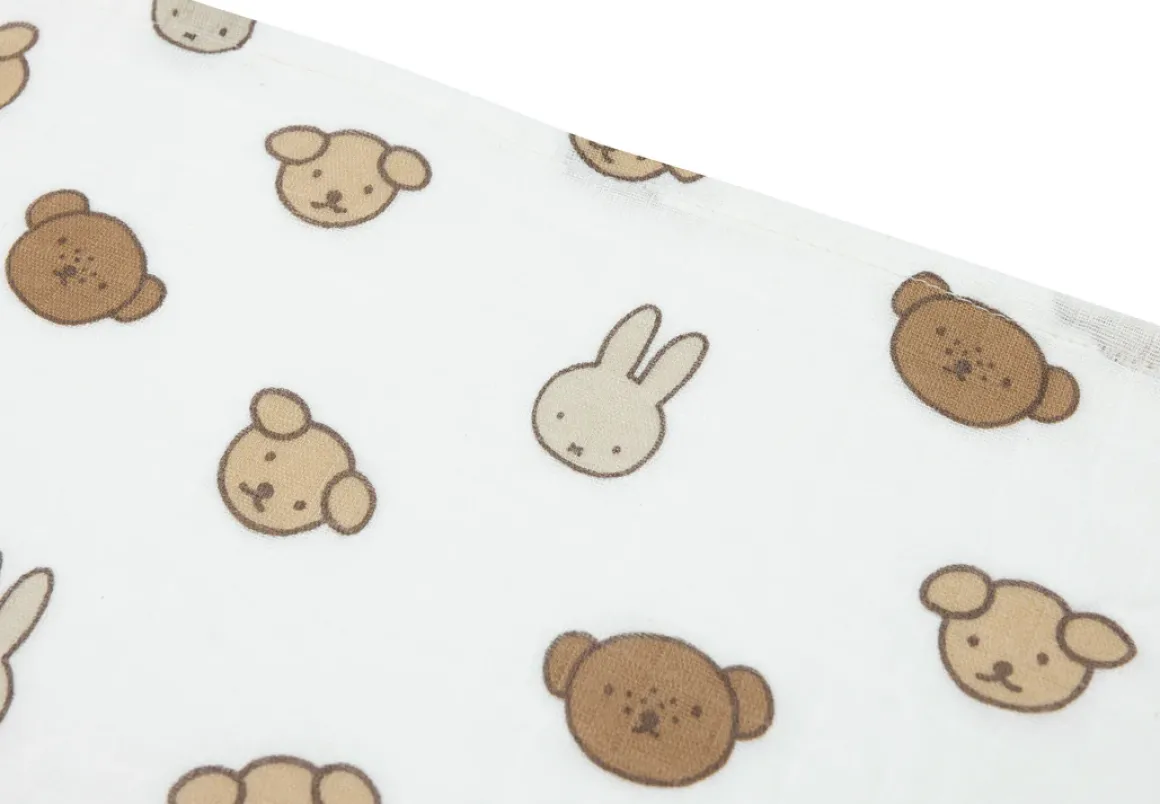 Jollein Hydrofiele Doek Small 70x70cm Miffy and Friends (3pack)