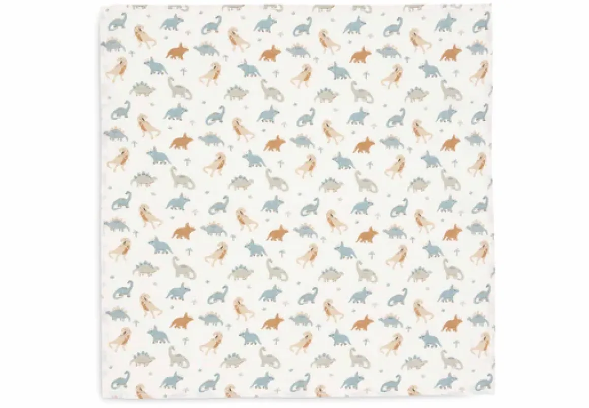 Jollein Hydrofiele Doek Small 70x70cm Roarsome (3-pack)