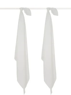 Jollein Hydrofiele Doeken Wit 115 x 115 cm 2 Stuks