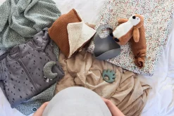 Jollein Kruikenzak Bliss Knit Caramel