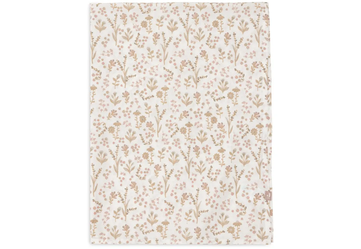 Jollein Laken Wieg 75x100cm Bloomy