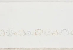 Jollein Laken Wieg 75x100cm Elephant Tales