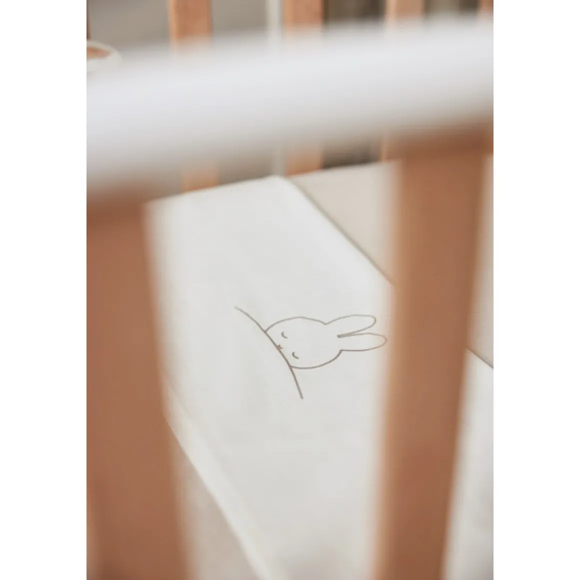 Jollein Laken Wieg 75x100cm Sleepy Miffy Funghi