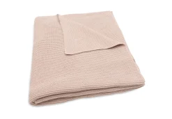 Jollein Ledikant Deken 100 x 150 cm Basic Knit Wild Rose