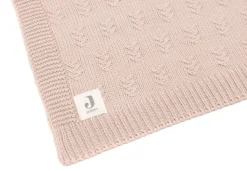 Jollein Ledikant Deken 100 x 150 cm Grain Knit Wild Rose