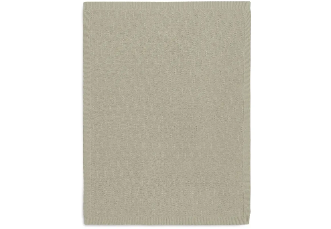 Jollein Ledikant Deken 100 x 150 cm Grain Knit Olive Green
