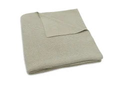 Jollein Ledikant Deken 100 x 150 cm Basic Knit Olive Green