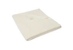 Jollein Ledikant Deken Basic Knit Ivory 100 x 150 cm