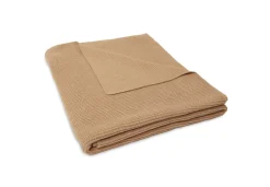 Jollein Ledikant Deken Basic Knit Biscuit 100 x 150 cm