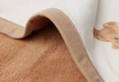 Jollein Ledikant Deken Jersey Teddy Bear 100 x 150 cm