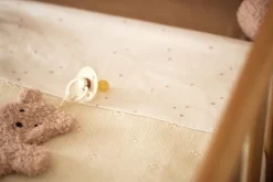 Jollein Ledikant Laken Twinkling Wild Rose 120 x 150 cm