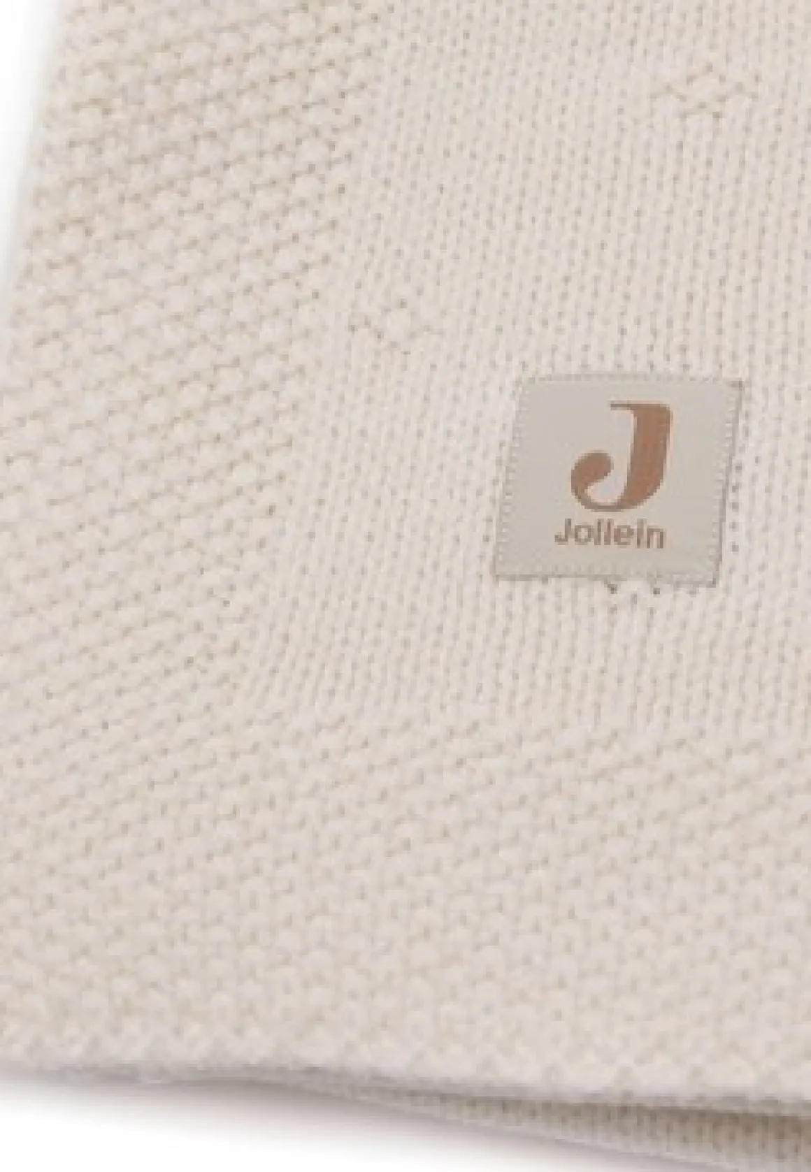 Jollein Ledikantdeken 100 x 150 cm Cosy Knit Ivory
