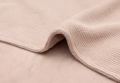 Jollein Ledikantdeken 100 x 150 cm Basic Knit Wild Rose Fleece