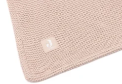 Jollein Ledikantdeken 100 x 150 cm Basic Knit Wild Rose Fleece