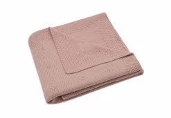 Jollein Ledikantdeken 100 x 150 cm Cosy Knit Wild Rose