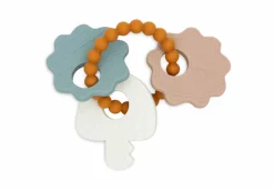 Jollein Siliconen Bijtring Sleutelbos Lovely Birds