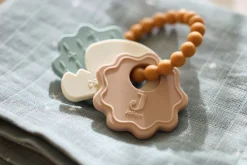 Jollein Siliconen Bijtring Sleutelbos Lovely Birds