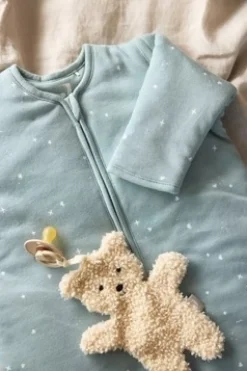 Jollein Slaapzak Met Afritsbare Mouw Twinkling Sea Green 110 cm