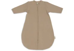 Jollein Slaapzak Newborn Zomer Afritsbare Mouw Rond 60cm Ajour Biscuit