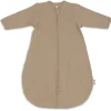 Jollein Slaapzak Newborn Zomer Afritsbare Mouw Rond 70cm Ajour Biscuit