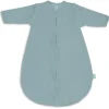 Jollein Slaapzak Newborn Zomer Afritsbare Mouw Rond 60cm Ajour Sea Green