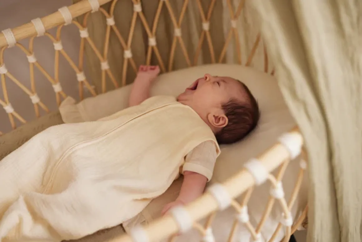 Jollein Slaapzak Newborn Hydrofiel 60cm Oatmeal