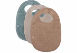 Jollein Slab Badstof Sea Green/Nougat/Biscuit - 3 Stuks