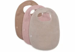 Jollein Slab Badstof Wild Rose/Nougat/Biscuit - 3 stuks