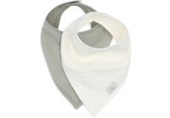 Jollein Slab Bandana Hydrofiel Olive Green/Oatmeal (2pack)