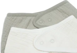 Jollein Slab Bandana Hydrofiel Olive Green/Oatmeal (2pack)