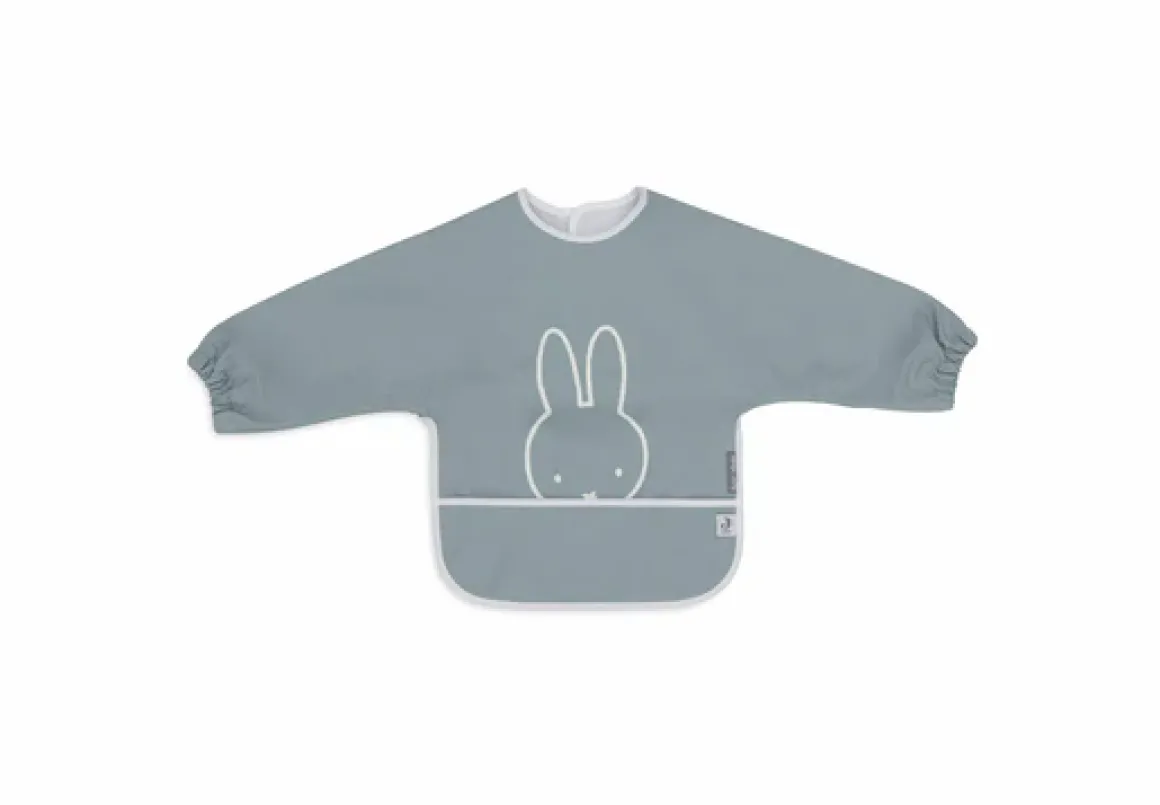 Jollein Slab Met Mouwen Waterproof MIffy Peekaboo Sea Green
