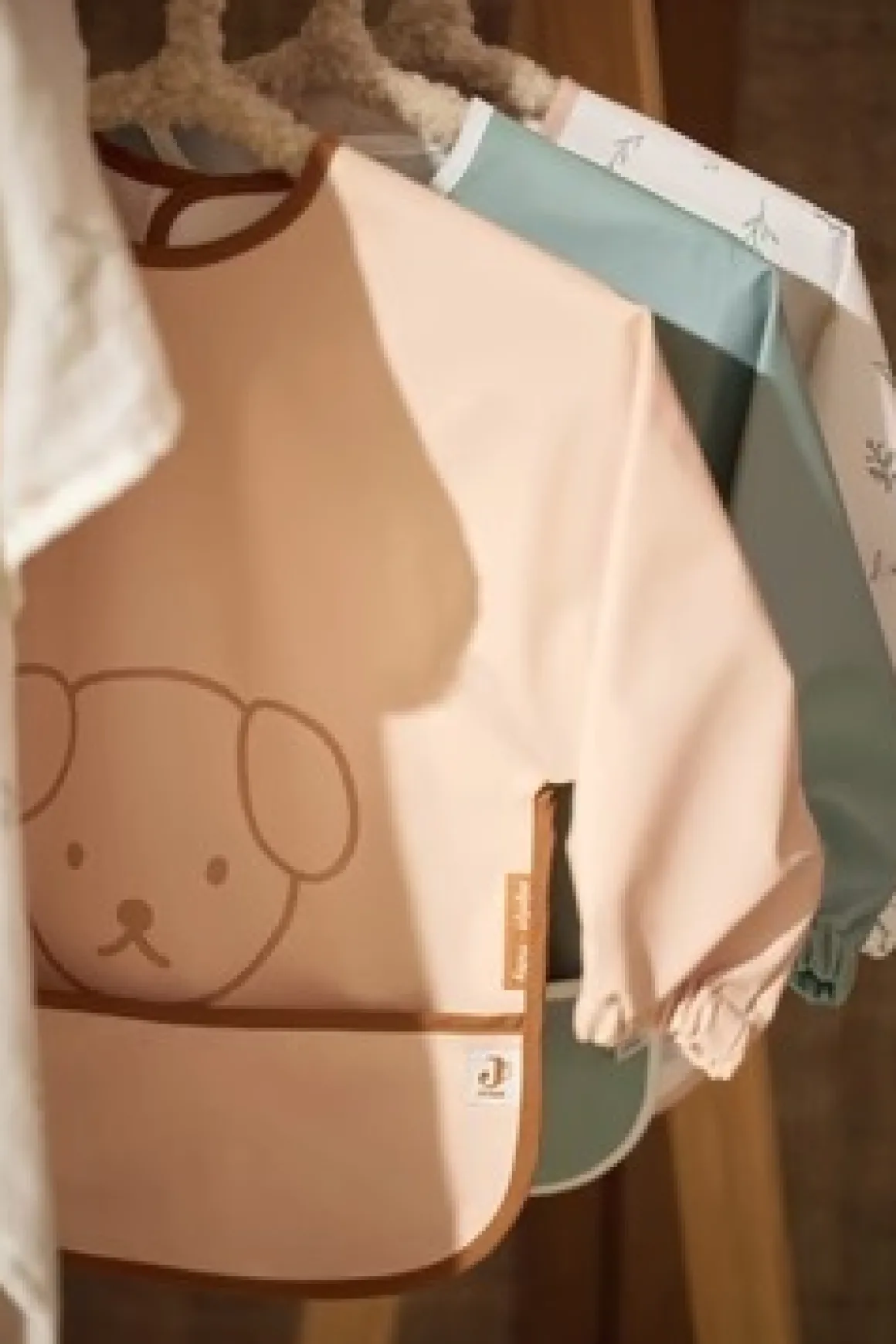 Jollein Slab Met Mouwen Waterproof MIffy Peekaboo Sea Green