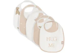 Jollein Slab Teddy Bear/Harvest (5pack)