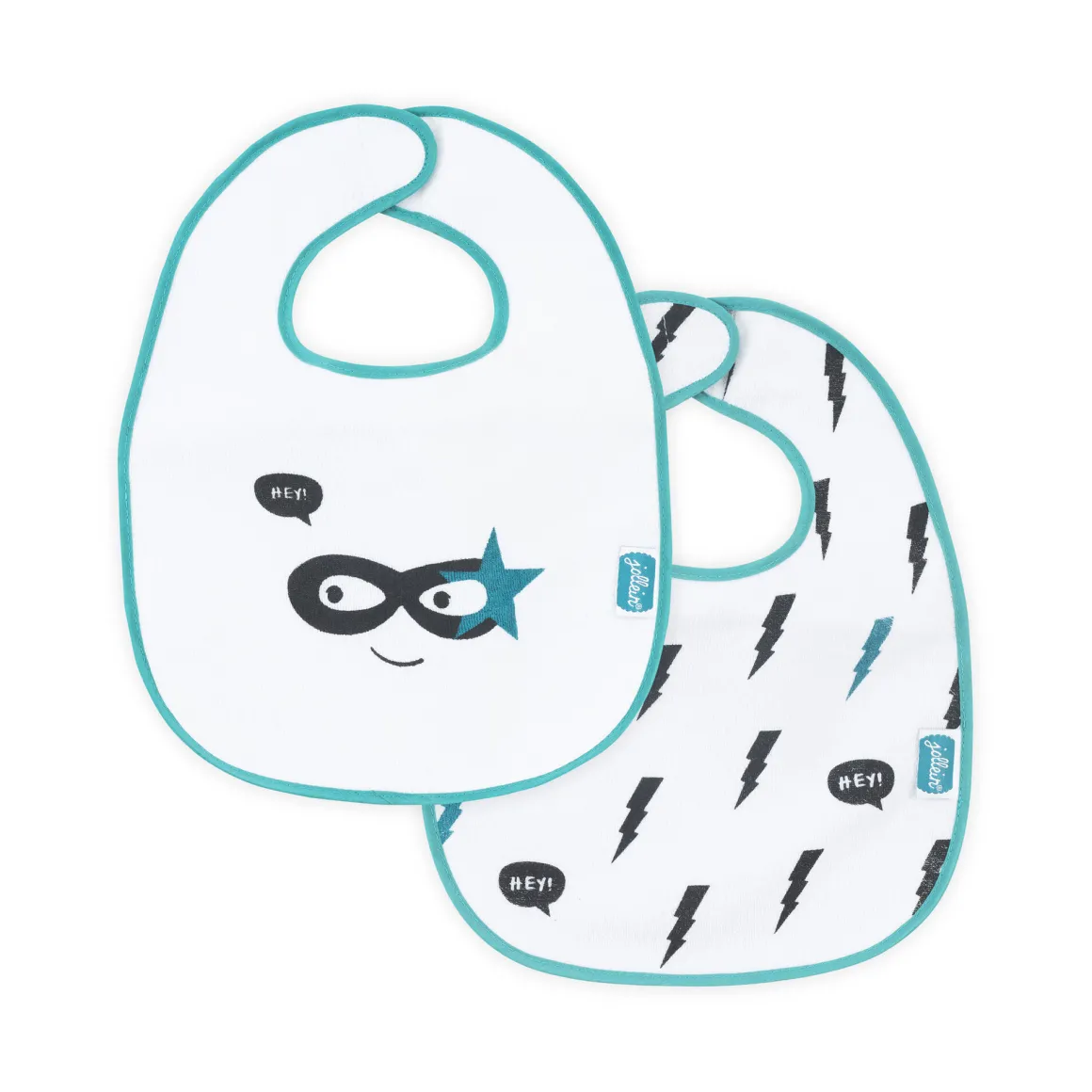 Jollein Slab Waterproof Klittenband Superheroes 2 Pack